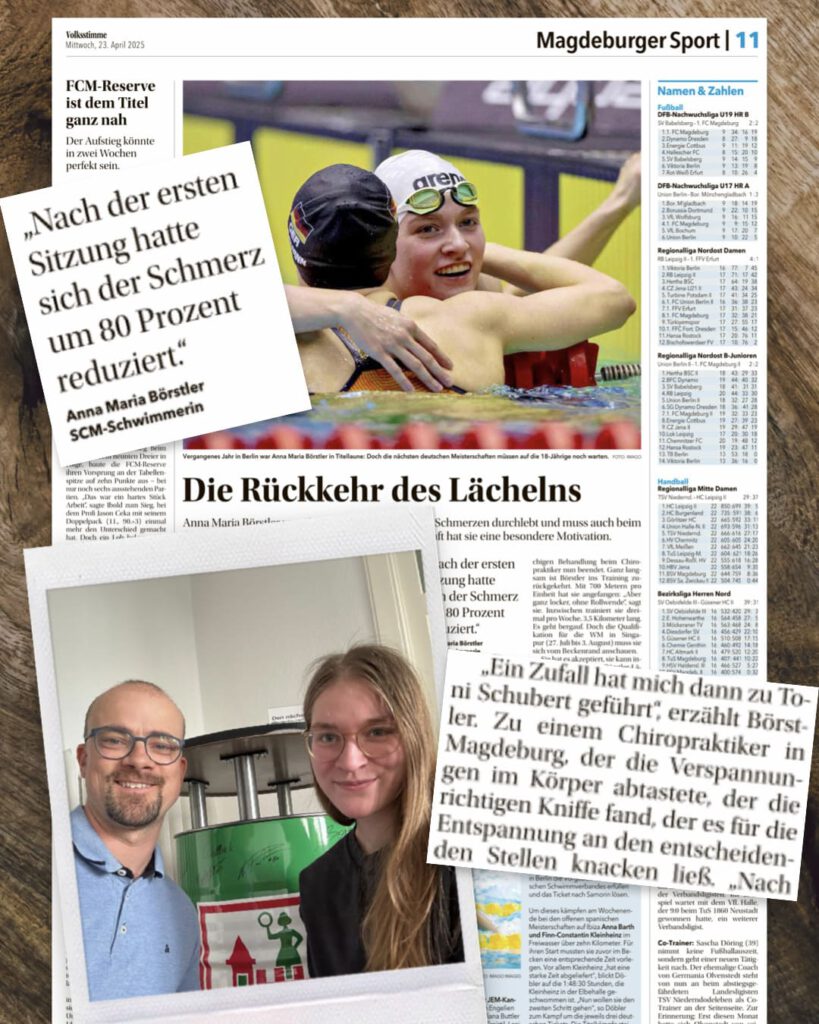 Anna Maria Börstler - Toni Schubert Chiropraktik Magdeburg